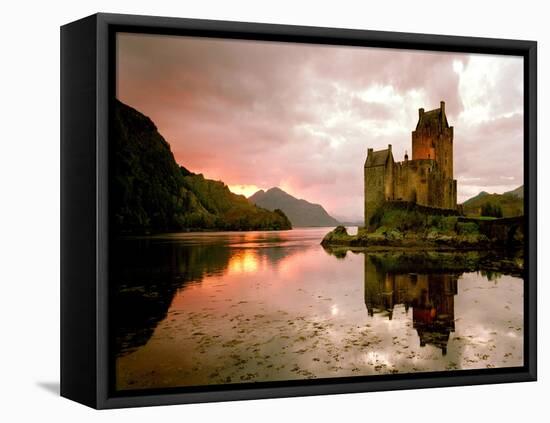 Eilean Donan, Scotland-Alan Klug-Framed Premier Image Canvas