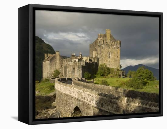 Eilean Donnan Castle, Near Dornie, Highlands, Scotland, United Kingdom, Europe-Richard Maschmeyer-Framed Premier Image Canvas