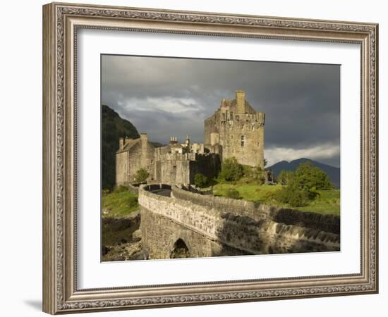 Eilean Donnan Castle, Near Dornie, Highlands, Scotland, United Kingdom, Europe-Richard Maschmeyer-Framed Photographic Print