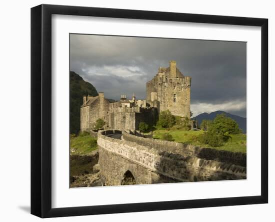 Eilean Donnan Castle, Near Dornie, Highlands, Scotland, United Kingdom, Europe-Richard Maschmeyer-Framed Photographic Print