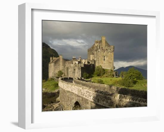 Eilean Donnan Castle, Near Dornie, Highlands, Scotland, United Kingdom, Europe-Richard Maschmeyer-Framed Photographic Print