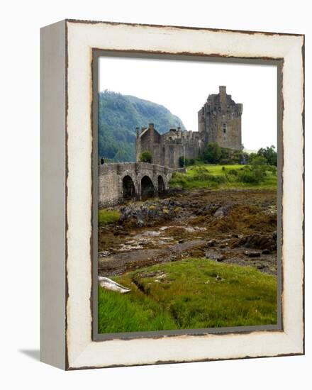 Eileen Donan Castle, Western Dornie in Highlands, Scotland-Bill Bachmann-Framed Premier Image Canvas