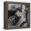 Eileen Farrell at Home Doing Needlepoint-Gordon Parks-Framed Premier Image Canvas