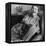 Eileen Farrell at Home Doing Needlepoint-Gordon Parks-Framed Premier Image Canvas
