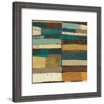 Eileen V Blue-Cheryl Warrick-Framed Art Print
