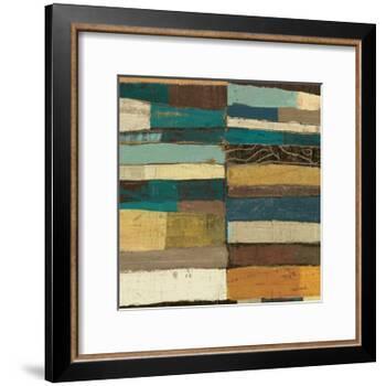 Eileen V Blue-Cheryl Warrick-Framed Art Print