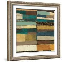Eileen V Blue-Cheryl Warrick-Framed Art Print