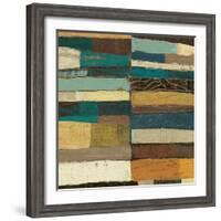 Eileen V Blue-Cheryl Warrick-Framed Art Print