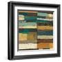 Eileen V Blue-Cheryl Warrick-Framed Art Print