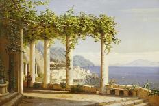 Amalfi Del Convento Dei Capuccini, 1880-Eiler Rasmussen Eilersen-Mounted Giclee Print