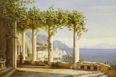 Amalfi Del Convento Dei Capuccini, 1880-Eiler Rasmussen Eilersen-Framed Giclee Print