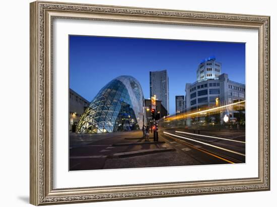 Eindhoven Nighttime Cityscape-István Nagy-Framed Photographic Print