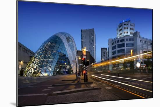Eindhoven Nighttime Cityscape-István Nagy-Mounted Photographic Print