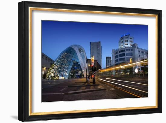 Eindhoven Nighttime Cityscape-István Nagy-Framed Photographic Print