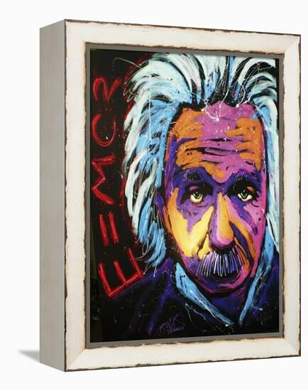 Einstein New 001-Rock Demarco-Framed Premier Image Canvas