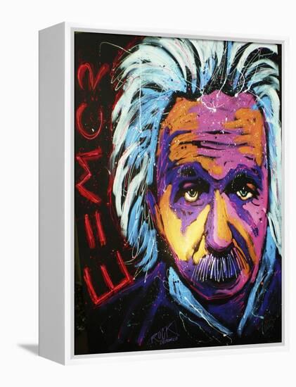 Einstein New 001-Rock Demarco-Framed Premier Image Canvas