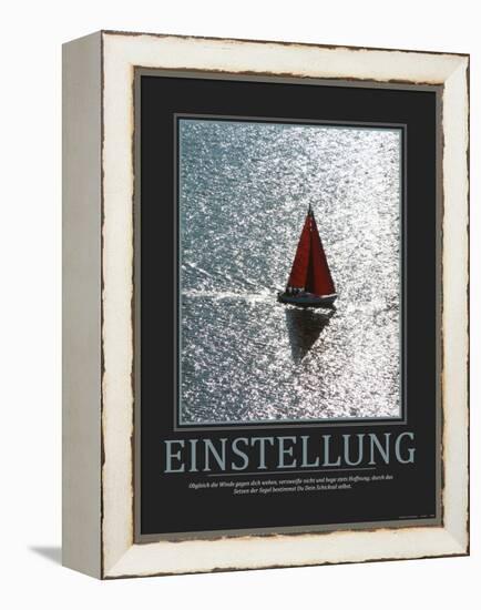 Einstellung (German Translation)-null-Framed Stretched Canvas