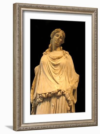 Eirene, the Godess of Peace (Roman Copy from a Greek Origina), 1st H. 1st C Ad-null-Framed Photographic Print