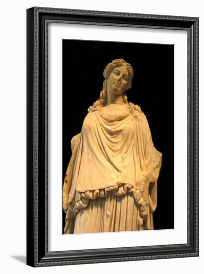 Eirene, the Godess of Peace (Roman Copy from a Greek Origina), 1st H. 1st C Ad-null-Framed Photographic Print