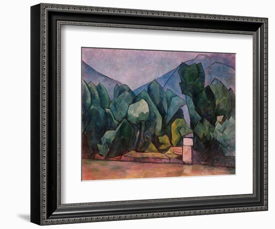 Eisack Valley, 1911-Alexander Kanoldt-Framed Giclee Print