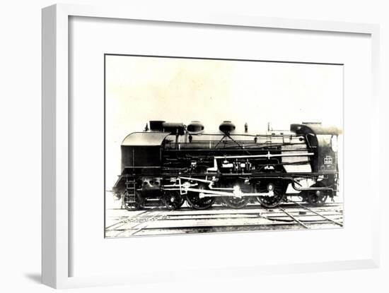 Eisenbahn, Frankreich, Dampflok, P.L.M, Type Pacific-null-Framed Giclee Print