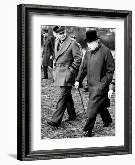 Eisenhower Churchill-null-Framed Photographic Print