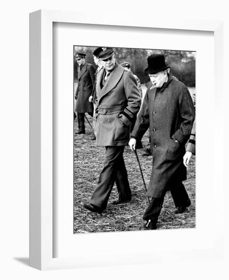 Eisenhower Churchill-null-Framed Photographic Print