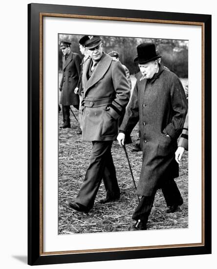 Eisenhower Churchill-null-Framed Photographic Print