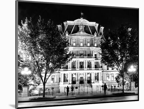 Eisenhower Executive Office Building Entrance (Eeob), West of the White House, Washington D.C-Philippe Hugonnard-Mounted Photographic Print