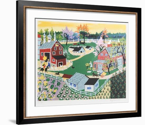 Eisenhower Farm at Gettysburg-Kay Ameche-Framed Limited Edition