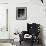 Eisie's Chairs-Alfred Eisenstaedt-Framed Photographic Print displayed on a wall