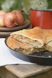 Apple Pie on a Wooden Table Out of Doors-Eising Studio - Food Photo and Video-Photographic Print