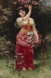 An Oriental Flower Girl-Eisman Semenowsky-Giclee Print