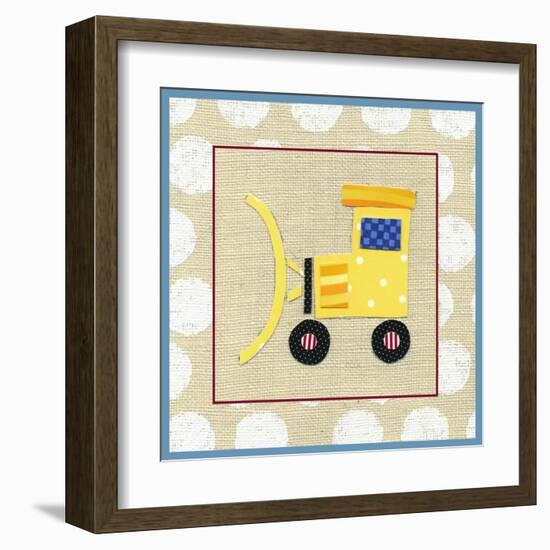 EJ's Dozer-Chariklia Zarris-Framed Art Print