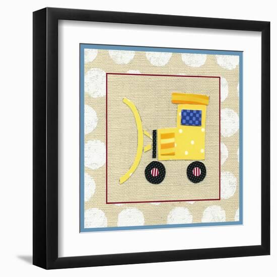 EJ's Dozer-Chariklia Zarris-Framed Art Print