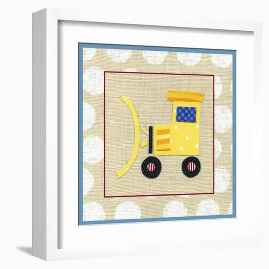 EJ's Dozer-Chariklia Zarris-Framed Art Print