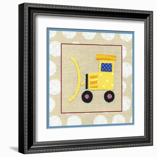 EJ's Dozer-Chariklia Zarris-Framed Art Print