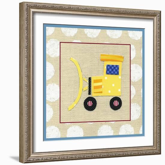 EJ's Dozer-Chariklia Zarris-Framed Art Print