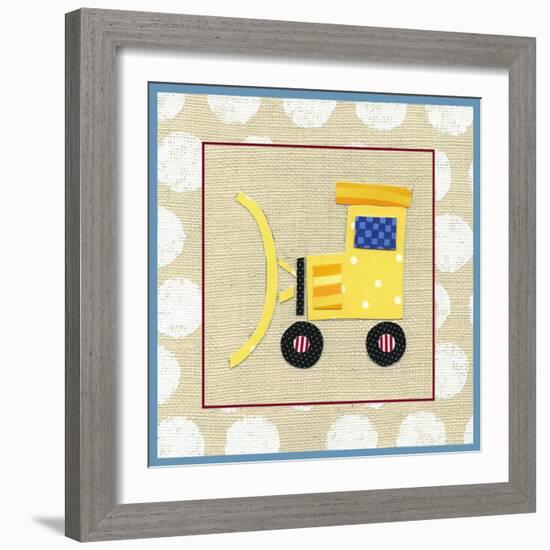 EJ's Dozer-Chariklia Zarris-Framed Art Print