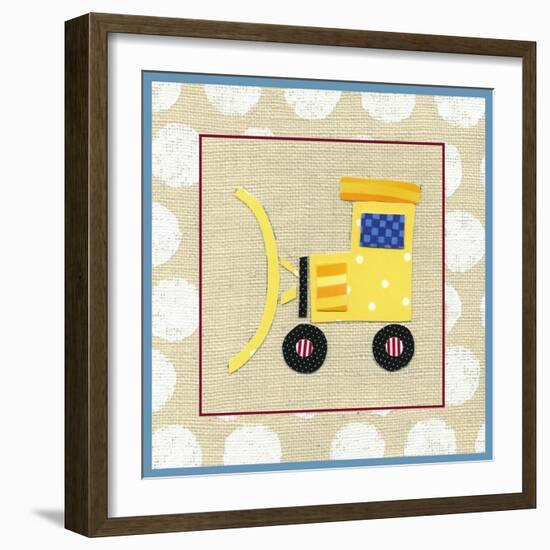 EJ's Dozer-Chariklia Zarris-Framed Art Print