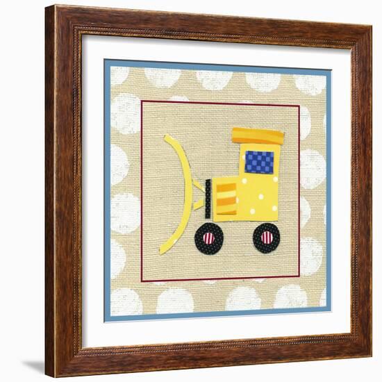 EJ's Dozer-Chariklia Zarris-Framed Art Print