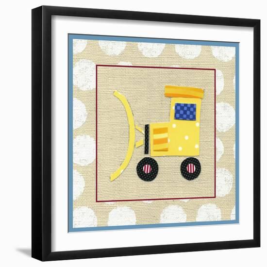 EJ's Dozer-Chariklia Zarris-Framed Art Print