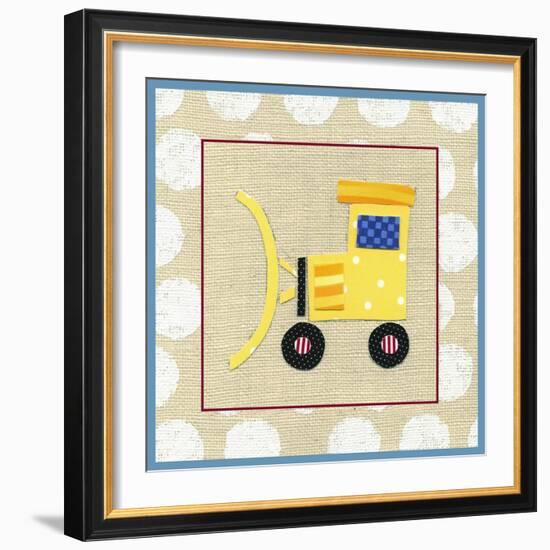 EJ's Dozer-Chariklia Zarris-Framed Art Print