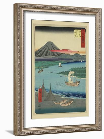 Ejiri-Ando Hiroshige-Framed Art Print