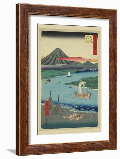 Ejiri-Ando Hiroshige-Framed Art Print