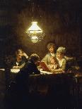 The Reading Lesson-Ekvall Knut-Mounted Giclee Print