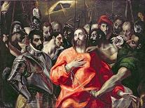 Christ Carrying the Cross - Peinture De Domenikos Theotokopoulos Dit El Greco (1541-1614) - Ca 1590-El (1541-1614) Greco-Premier Image Canvas