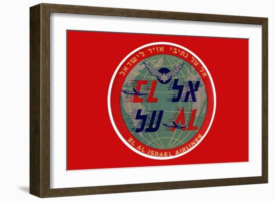 El Al-null-Framed Art Print