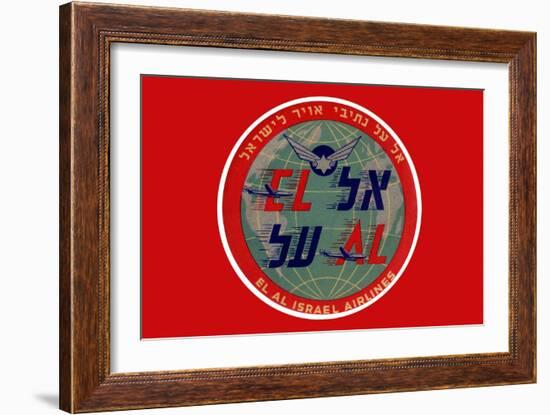 El Al-null-Framed Art Print