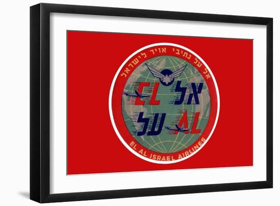 El Al-null-Framed Art Print